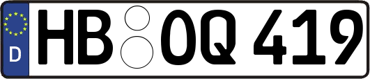 HB-OQ419
