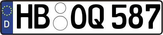 HB-OQ587