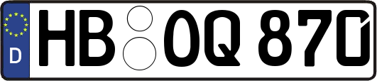 HB-OQ870