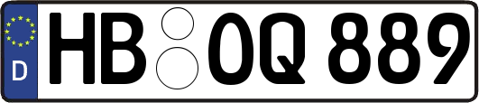 HB-OQ889