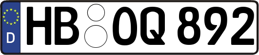 HB-OQ892