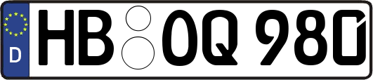 HB-OQ980