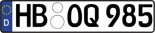 HB-OQ985