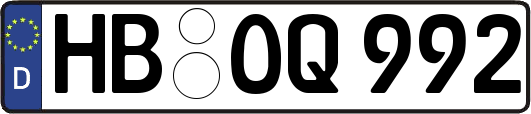 HB-OQ992