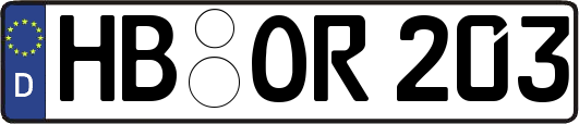 HB-OR203