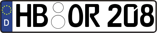 HB-OR208