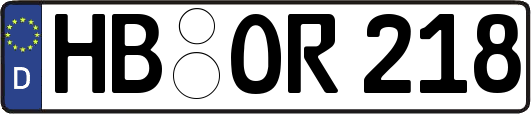 HB-OR218