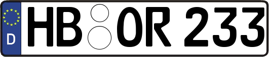 HB-OR233