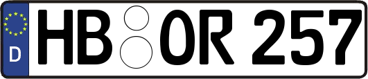 HB-OR257