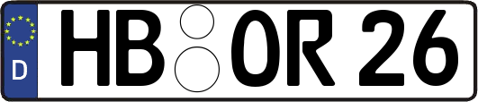 HB-OR26