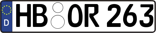 HB-OR263