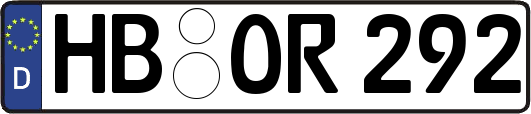 HB-OR292