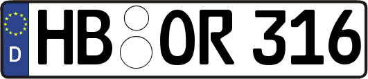 HB-OR316
