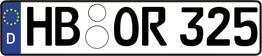 HB-OR325
