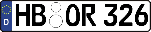 HB-OR326