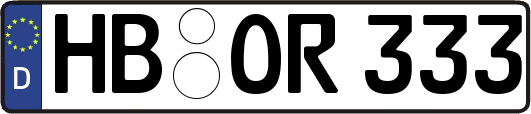 HB-OR333
