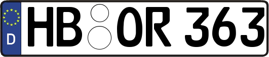 HB-OR363