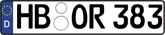 HB-OR383