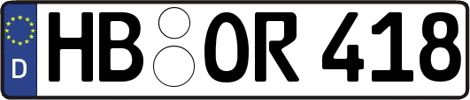 HB-OR418