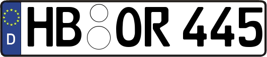 HB-OR445
