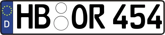 HB-OR454