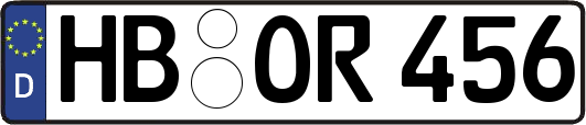 HB-OR456