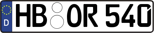HB-OR540