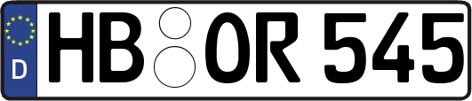 HB-OR545
