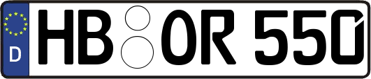 HB-OR550