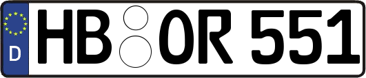 HB-OR551