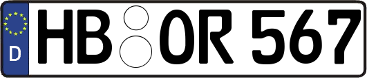 HB-OR567