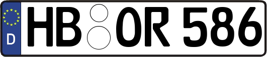 HB-OR586