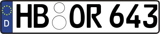 HB-OR643