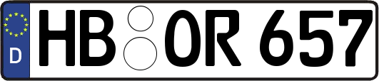 HB-OR657