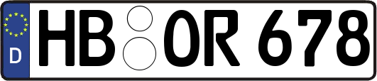 HB-OR678