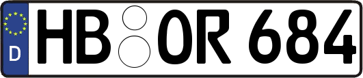 HB-OR684