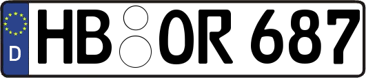 HB-OR687