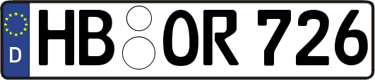 HB-OR726