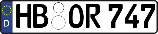 HB-OR747