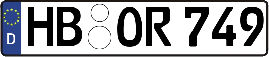 HB-OR749