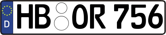 HB-OR756
