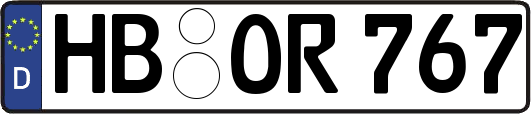 HB-OR767