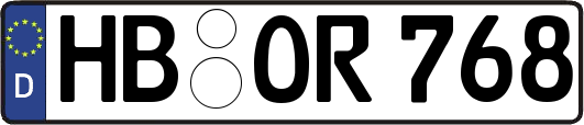 HB-OR768