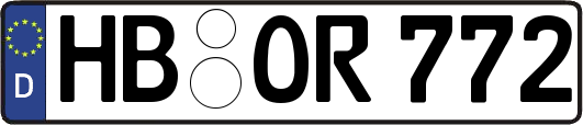 HB-OR772
