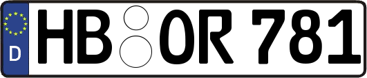 HB-OR781