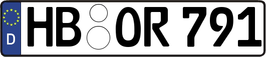 HB-OR791