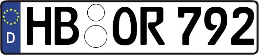 HB-OR792
