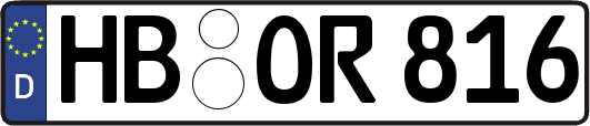 HB-OR816