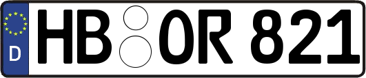 HB-OR821