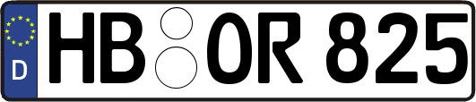 HB-OR825